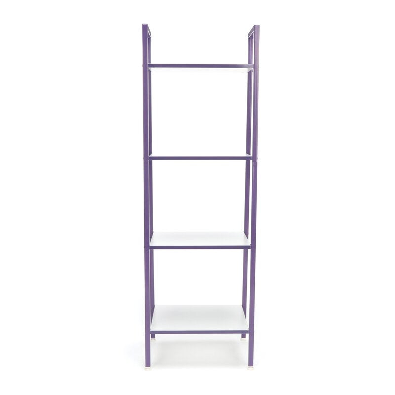 Macy Ladder Bookcase Purple/White(321)