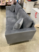 Load image into Gallery viewer, Vera Velvet Sofa Gray
