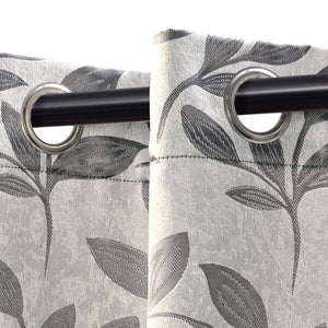 Kinlaw Floral Blackout Thermal Grommet Curtain Panels (Set of 2) 343DC