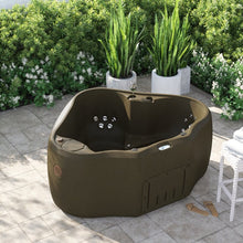 Load image into Gallery viewer, Brownstone Premium 300 2-Person 20-Jet Plug and Play Hot Tub with Stainless Steel Heater includes cover!
