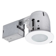 Load image into Gallery viewer, 4 in. White Recessed  Circular Shower Lighting Kit MRM1202
