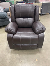 Load image into Gallery viewer, Maddock Manual Faux Leather Rocker Recliner #2420HW

