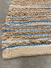 Load image into Gallery viewer, Safavieh Cape Cod 10&#39; X 14&#39; Hand Woven Jute and Cotton Rug in Blue(1702RR)
