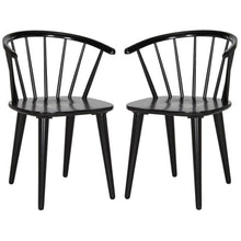 Load image into Gallery viewer, Blanchard Black Wood Dining Chair Set of 2(2319RR)
