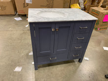 Load image into Gallery viewer, Aneira Full Cabinet 36&quot; Single Bathroom Vanity *AS IS* (see description for info)
