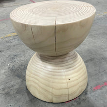 Load image into Gallery viewer, Nickie 17&#39;&#39; Tall Solid Wood Block End Table
