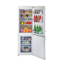 Load image into Gallery viewer, Classic Retro 22&quot; Bottom Freezer Energy Star 7 cu. ft. Refrigerator White AS IS
