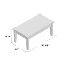 Load image into Gallery viewer, Walsall Mirrored Coffee Table - #18CE

