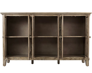 Eau Claire 70" Wide Acacia Wood Sideboard - Weathered Gray