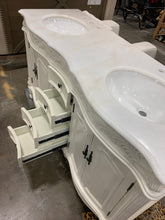 Load image into Gallery viewer, Torrey 60&quot; Double Bathroom Vanity Set
