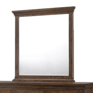 Dorey Rectangular Dresser Mirror ONLY Browned (1148)