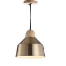 Load image into Gallery viewer, Bowe 1 Light Single Dome Pendant Light Brass(313)
