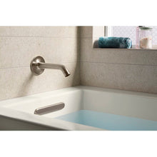 Load image into Gallery viewer, Kohler Clearflo Slotted 1.5” Leg Tub Drain with Overflo Brushed Nickel(739)
