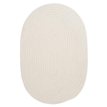 Load image into Gallery viewer, Boca Ratton Oval Woven 8’x10’ Area Rug Natural White AS IS(1698RR)
