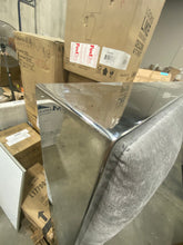 Load image into Gallery viewer, Lacey Upholstered Headboard Gray Queen
