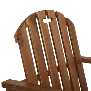 Garden Sofa Chairs 2 pcs Solid Acacia Wood, #6489
