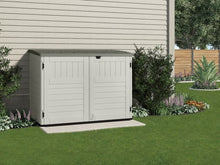 Load image into Gallery viewer, Suncast 70 Cu Ft Stow-Away Horizontal Shed 404CDR
