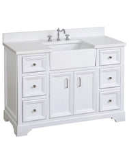 Load image into Gallery viewer, Bathroom Vanity, Base: White, 48&quot;, Single Sink *AS IS* #348HW
