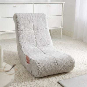 Sherpa Floor Chair-Gray #508nt