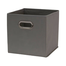 Load image into Gallery viewer, Open Fabric Storage Cube Bins, Set of 12, Color: Teafog #684HW
