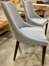 Load image into Gallery viewer, Aaliyah Upholstered Side Chair in Gray - Set of 2
