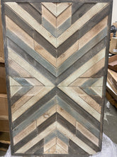 Load image into Gallery viewer, &#39;Chevron&#39; - Picture Frame Graphic Art Print on Wood #1829HW
