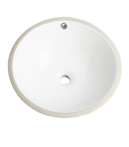 Solea Nerida Undermount Bathroom Sink in White (Set of 2) - #154CE