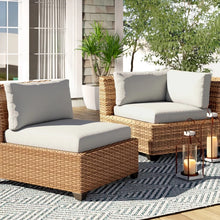 Load image into Gallery viewer, Rochford 8 Piece Indoor/Outdoor Cushion Cover Set - Gray (ND222)
