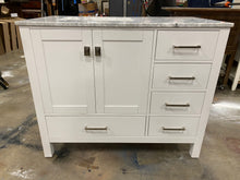 Load image into Gallery viewer, 42&quot; Single Sink Vanity White 3510RR-OB
