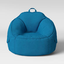 Load image into Gallery viewer, Pillowfort Canvas Bean Bag Chair Blue(1397)
