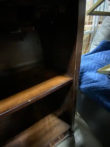 Wine/Bar Shelf Mahogany AS IS