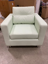 Load image into Gallery viewer, Clarence 32.68&quot; W Faux Leather Club Chair #AD350-OB
