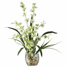 Load image into Gallery viewer, Liquid Illusion Dancing Lady Silk Orchids Floral Arrangements in Vase 251 DC
