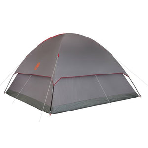 Coleman Flatwoods II 6-Person Dome Tent - Gray/Red(600)