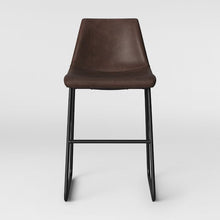 Load image into Gallery viewer, Bowden Faux Leather Counter Stool Single Brown(1401)
