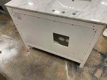Load image into Gallery viewer, 42&quot; Single Sink Vanity White 3510RR-OB
