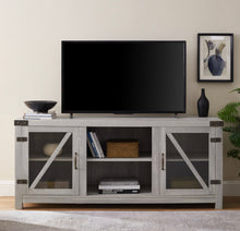 Load image into Gallery viewer, Stone Grey TV Stand - *AS IS* - #109CE
