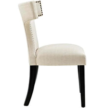 Load image into Gallery viewer, Curve Beige  Fabric Dining Chair 5083RR
