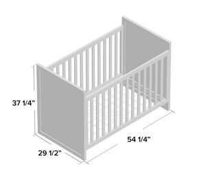 Wilmslow 2-in-1 Convertible Crib #23-NT