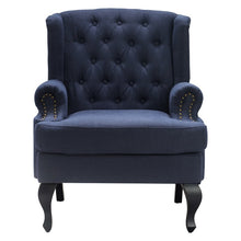 Load image into Gallery viewer, Mason Armchair-Navy #235-NT
