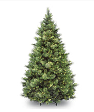 Load image into Gallery viewer, 7 ft. Carolina Pine Artificial Christmas Tree with Clear Lights #2565HW
