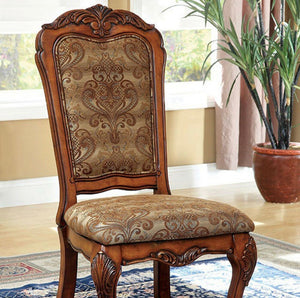 Bataan Solid Wood Dining Chair in Cherry-Set of 2 #5500
