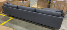 Load image into Gallery viewer, 117&quot; Charcoal Gray Sectional with Reversible Chaise
