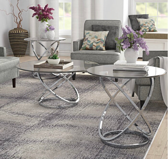 Barbieri 3 piece Coffee Table Set #4554