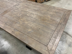 2 toned Farmhouse Dining Table