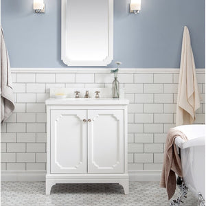 Kylan 30" Single Bathroom Vanity Set White