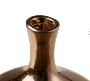 Ansen Metallic 3PC Vase Set in Bronze #159HW