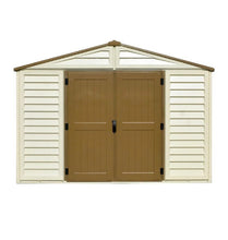 Load image into Gallery viewer, WoodBridge Plus 10.5 ft. x 8 ft. Vinyl Storage Shed *AS IS #347HW
