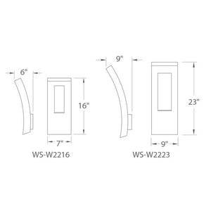 Dawn 6-Light Outdoor Sconce-Bronze #57-NT