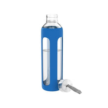 Load image into Gallery viewer, 20oz Glass Water Bottle-Blue #307nd
